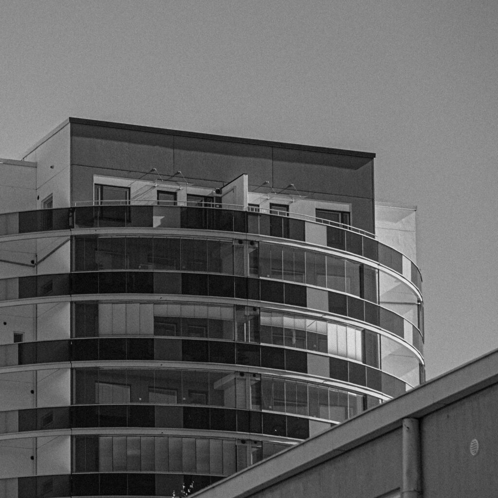 Mustavalkoinen kuva, portfolio